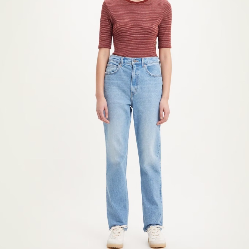 NWOT Levi's® Premium 70'S‎ HIGH SLIM STRAIGHT WOMEN'S JEANS